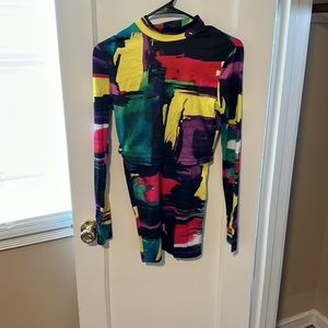 Colorful Shirt and dress set